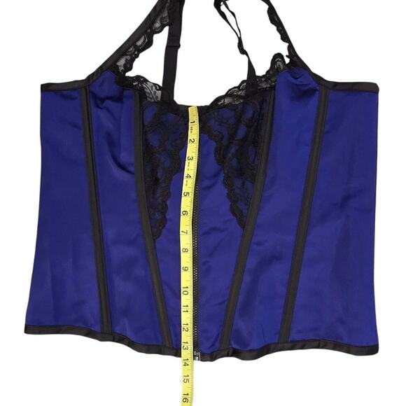TORRID Cobalt‎ Blue Corset Top SZ 40 EUC - Picture 11 of 12